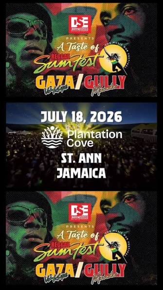 A TASTE OF REGGAE SUMFEST — GAZA / GULLY flyer
