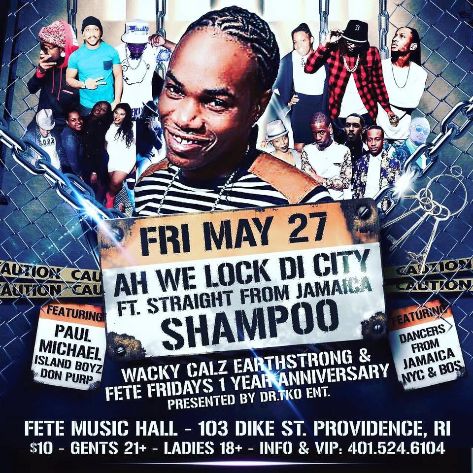 AH WE LOCK DI CITY — FT. SHAMPOO flyer