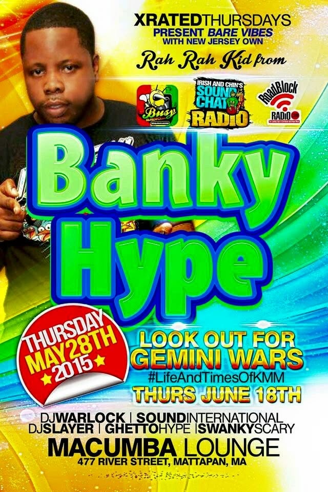 BANKY HYPE — BARE VIBES flyer