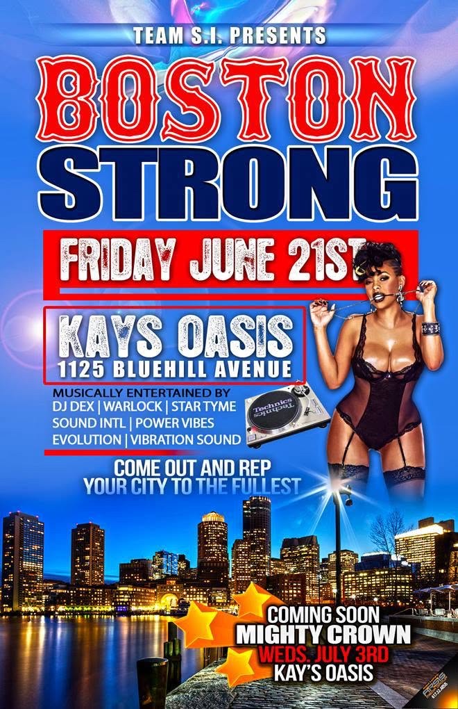 BOSTON STRONG flyer