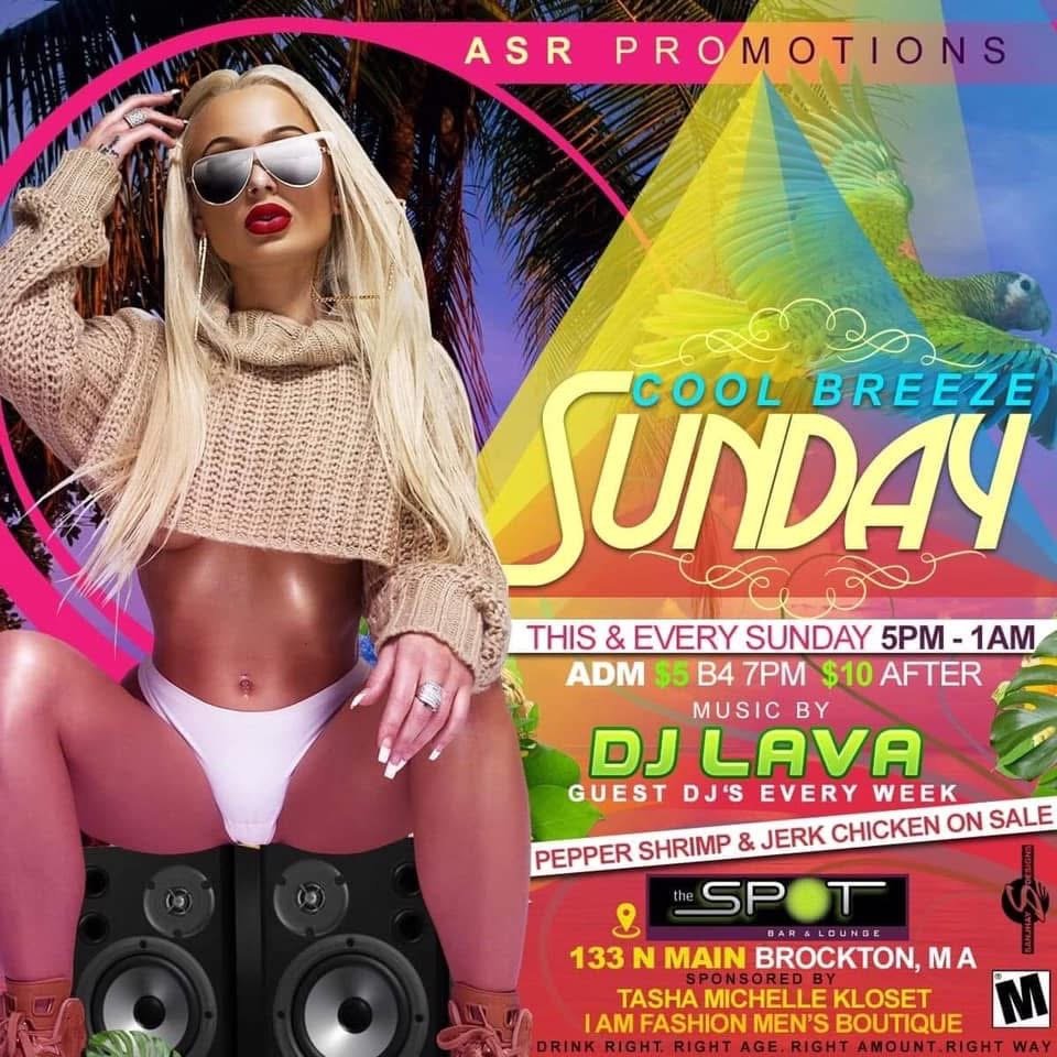 COOL BREEZE SUNDAY flyer