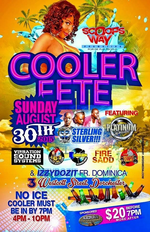 COOLER FETE — STERLING SILVER & PLATINUM SOUNDS flyer