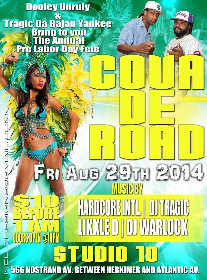 COVA DE ROAD — ANNUAL PRE LABOR DAY FETE flyer
