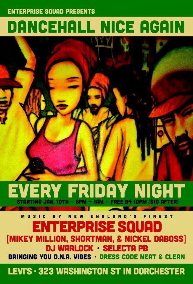 DANCEHALL NICE AGAIN flyer
