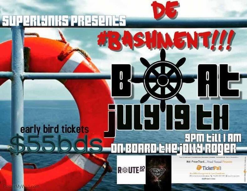 DE #BASHMENT BOAT flyer