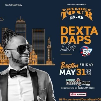 DEXTA DAPS LIVE — TRILOGY TOUR 2.0 flyer — Boston, MA