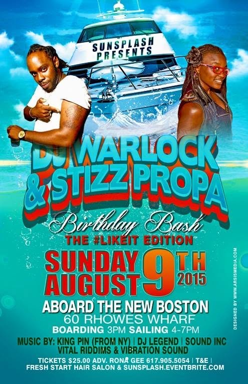 DJ WARLOCK & STIZZ PROPA BIRTHDAY BASH — THE #LIKEIT EDITION flyer
