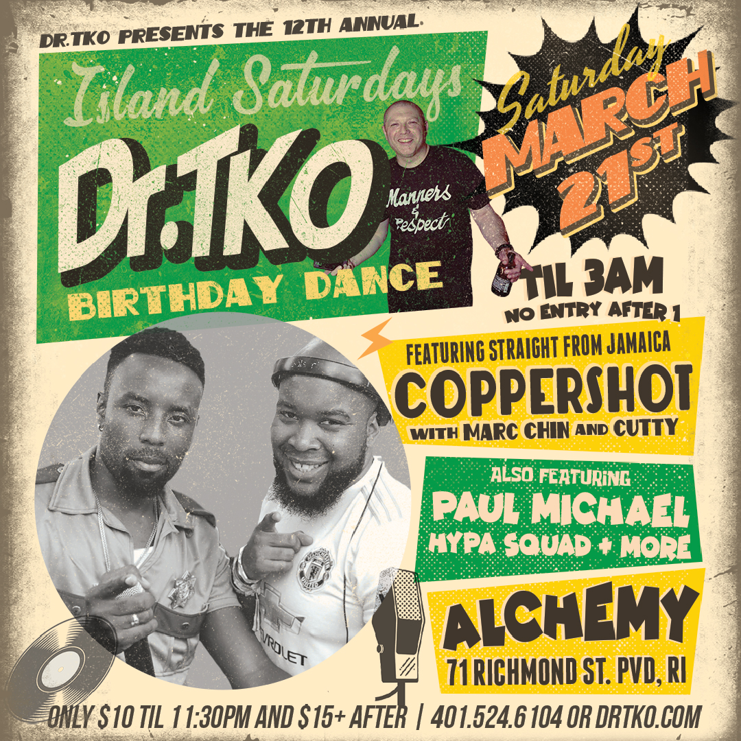 DR.TKO BIRTHDAY DANCE — 12TH ANNUAL flyer