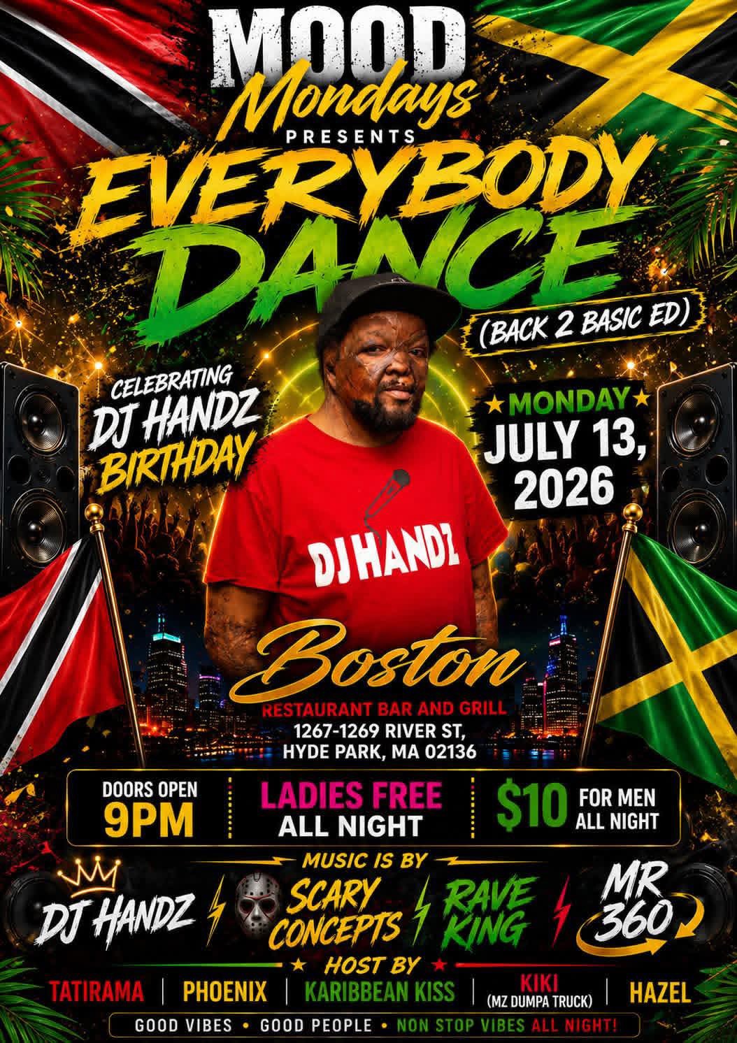 EVERYBODY DANCE flyer