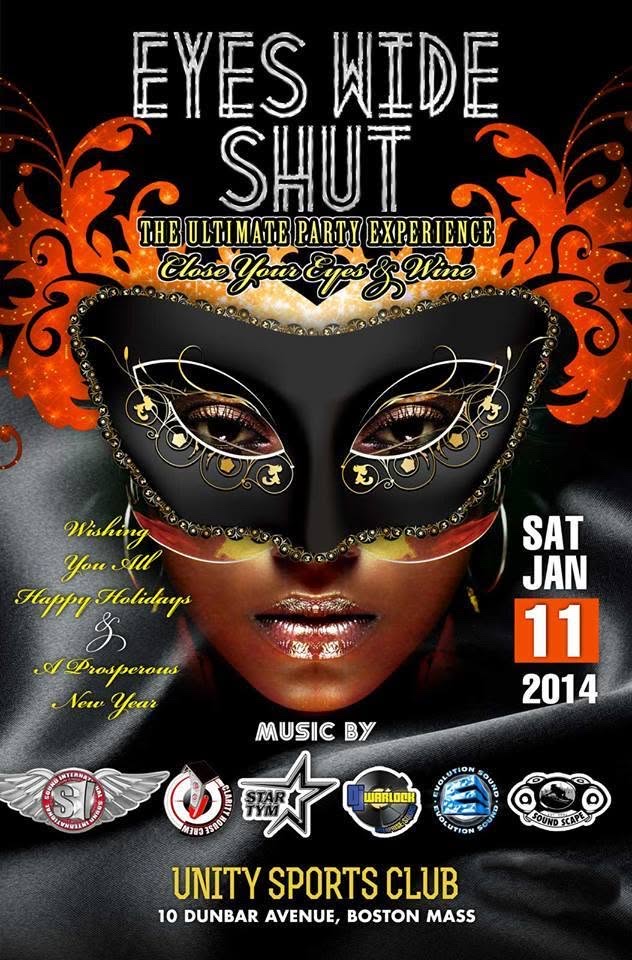 EYES WIDE SHUT — THE ULTIMATE PARTY EXPERIENCE flyer — Dorchester, MA