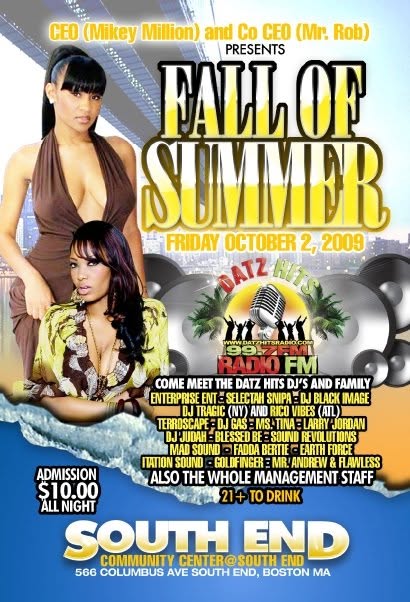 FALL OF SUMMER flyer