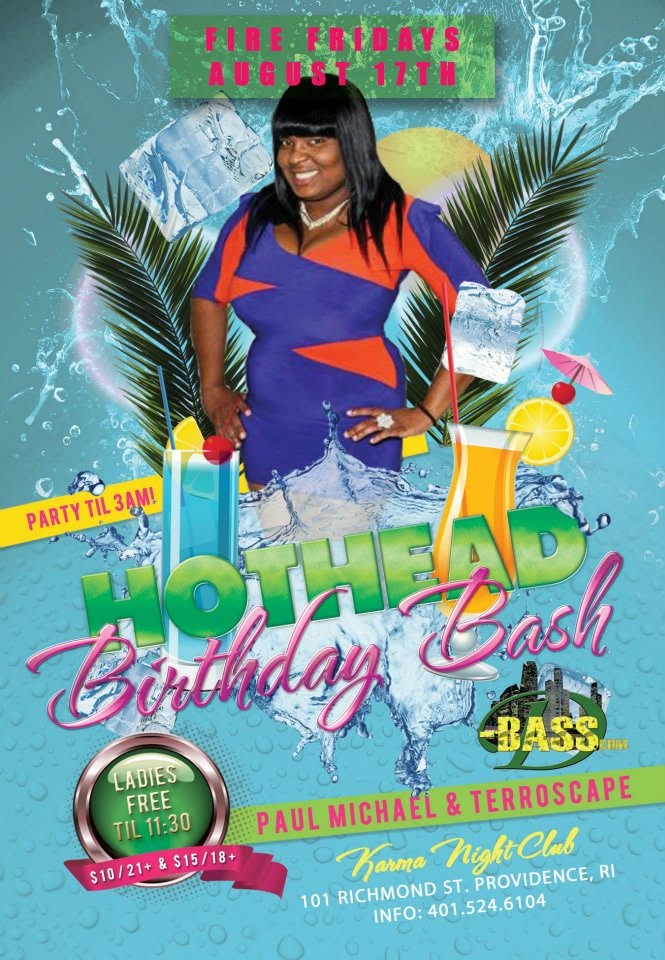 FIRE FRIDAYS — HOTHEAD BIRTHDAY BASH flyer