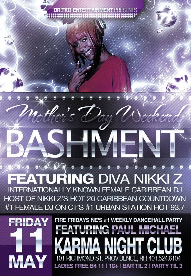 FIRE FRIDAYS — MOTHER'S DAY WEEKEND BASHMENT flyer