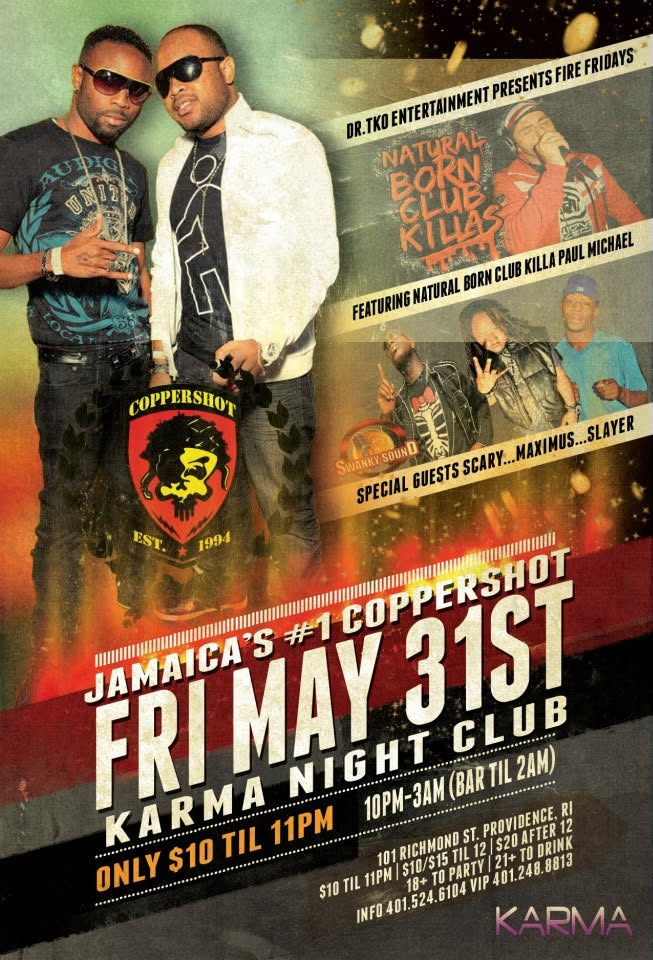 FIRE FRIDAYS — NATURAL BORN CLUB KILLAS flyer