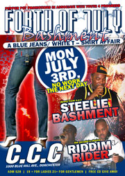 FORTH OF JULY BASHMENT flyer — Dorchester, MA