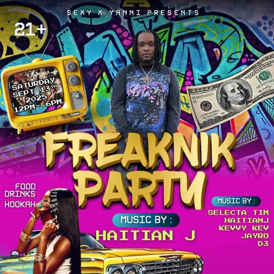 FREAKNIK PARTY flyer