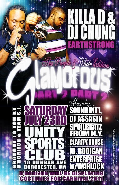 GLAMOROUS PART 2 — THE PURPLE & WHITE EDITION flyer