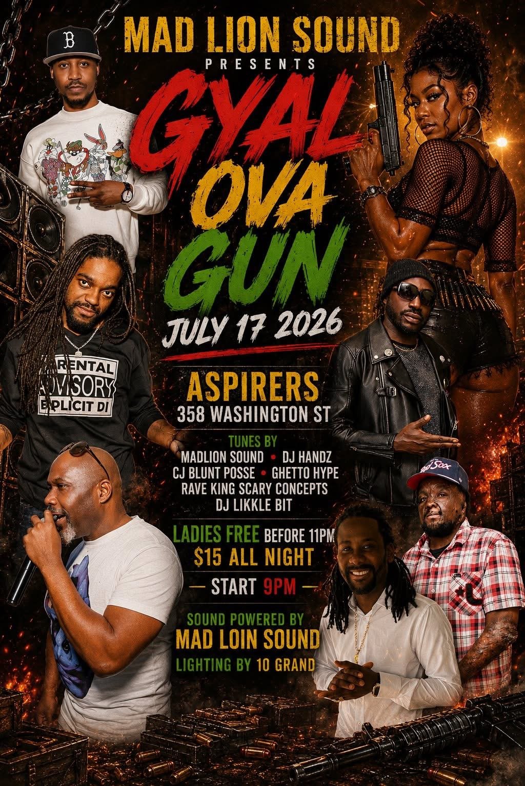 GYALOVA GUN flyer