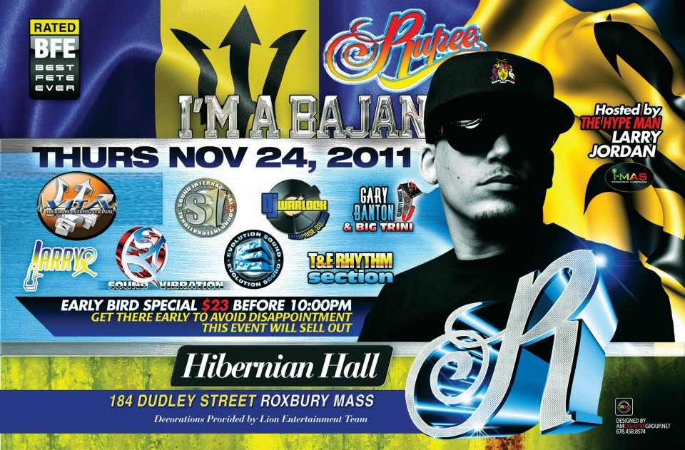 I'M A BAJAN — RUPEE flyer