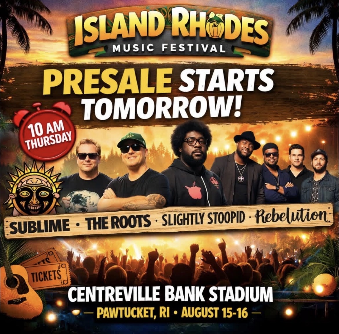 ISLAND RHODES MUSIC FESTIVAL flyer
