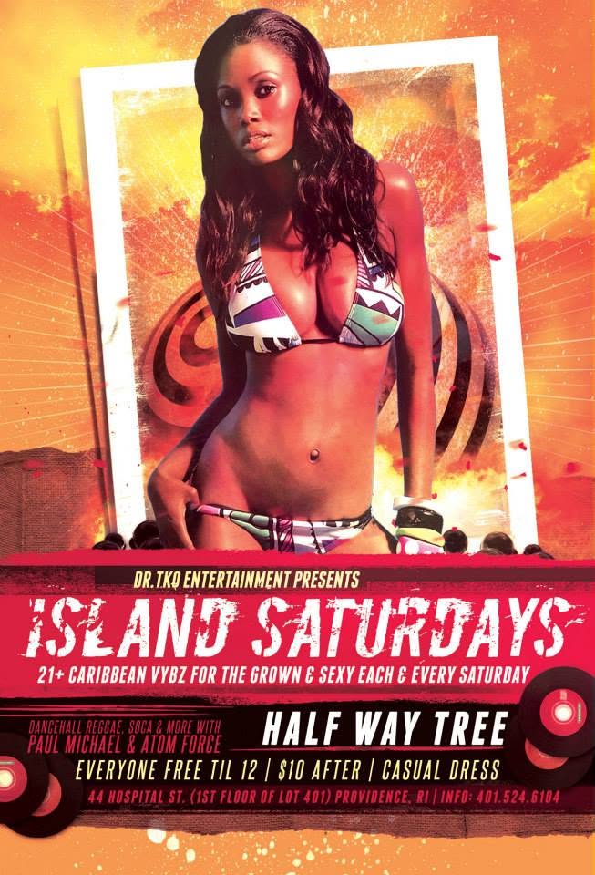 ISLAND SATURDAYS flyer