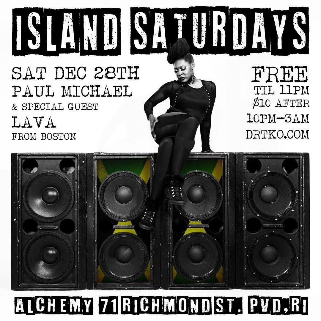 ISLAND SATURDAYS — FT. LAVA FROM BOSTON flyer