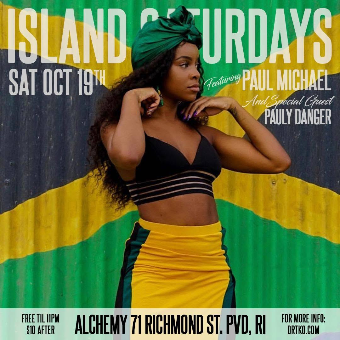 ISLAND SATURDAYS — FT. PAULY DANGER flyer
