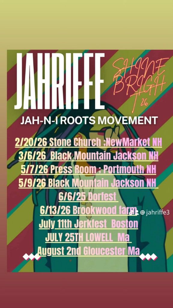 JAHRIFFE — SHINE BRIGHT ’26 flyer