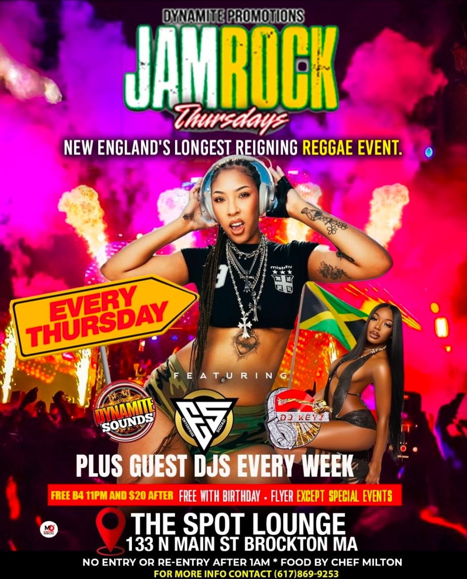 JAM ROCK THURSDAYS flyer