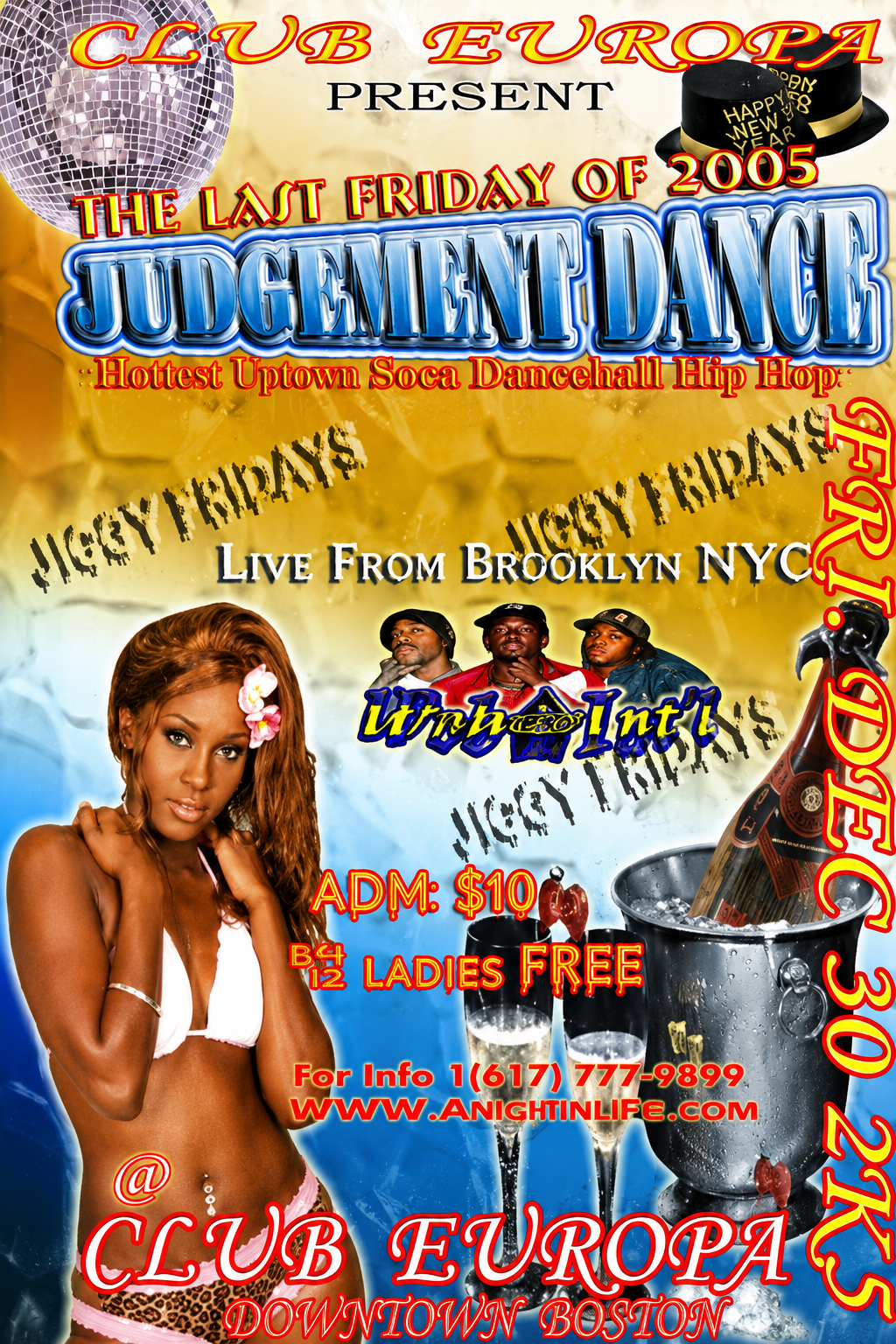 JUDGEMENT DANCE flyer