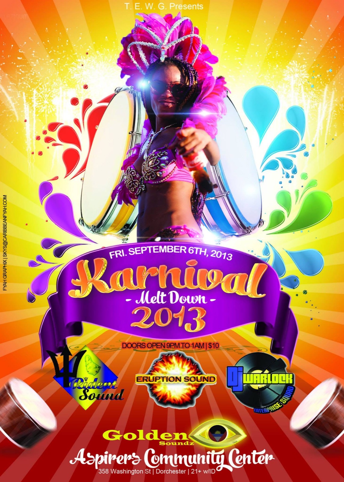 KARNIVAL MELT DOWN 2013 flyer