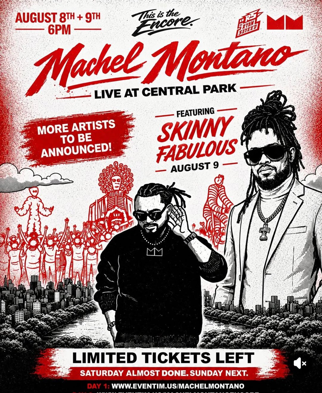 MACHEL MONTANO — CENTRAL PARK flyer