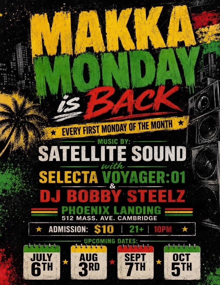 MAKKA MONDAY flyer