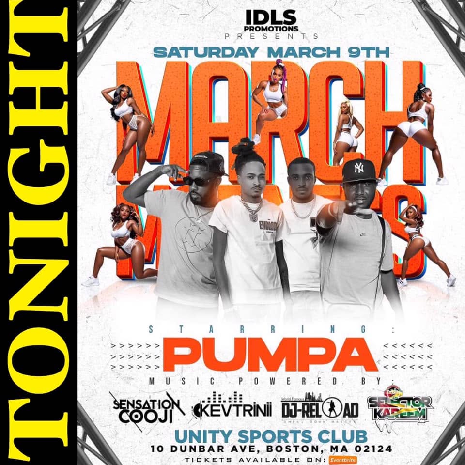 MARCH MADNESS — STARRING PUMPA flyer