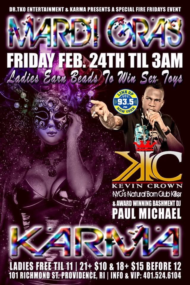 MARDI GRAS — A SPECIAL FIRE FRIDAYS EVENT flyer
