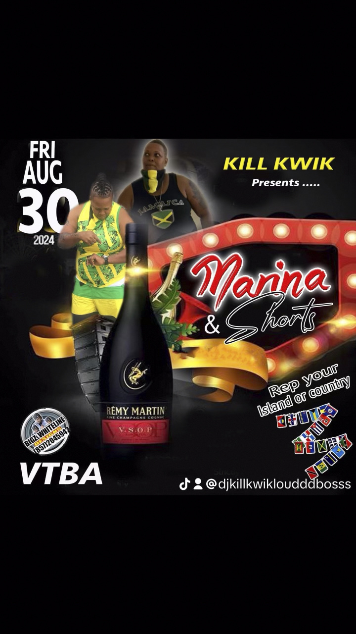 MARINA & SHORTS — REP YOUR ISLAND OR COUNTRY flyer