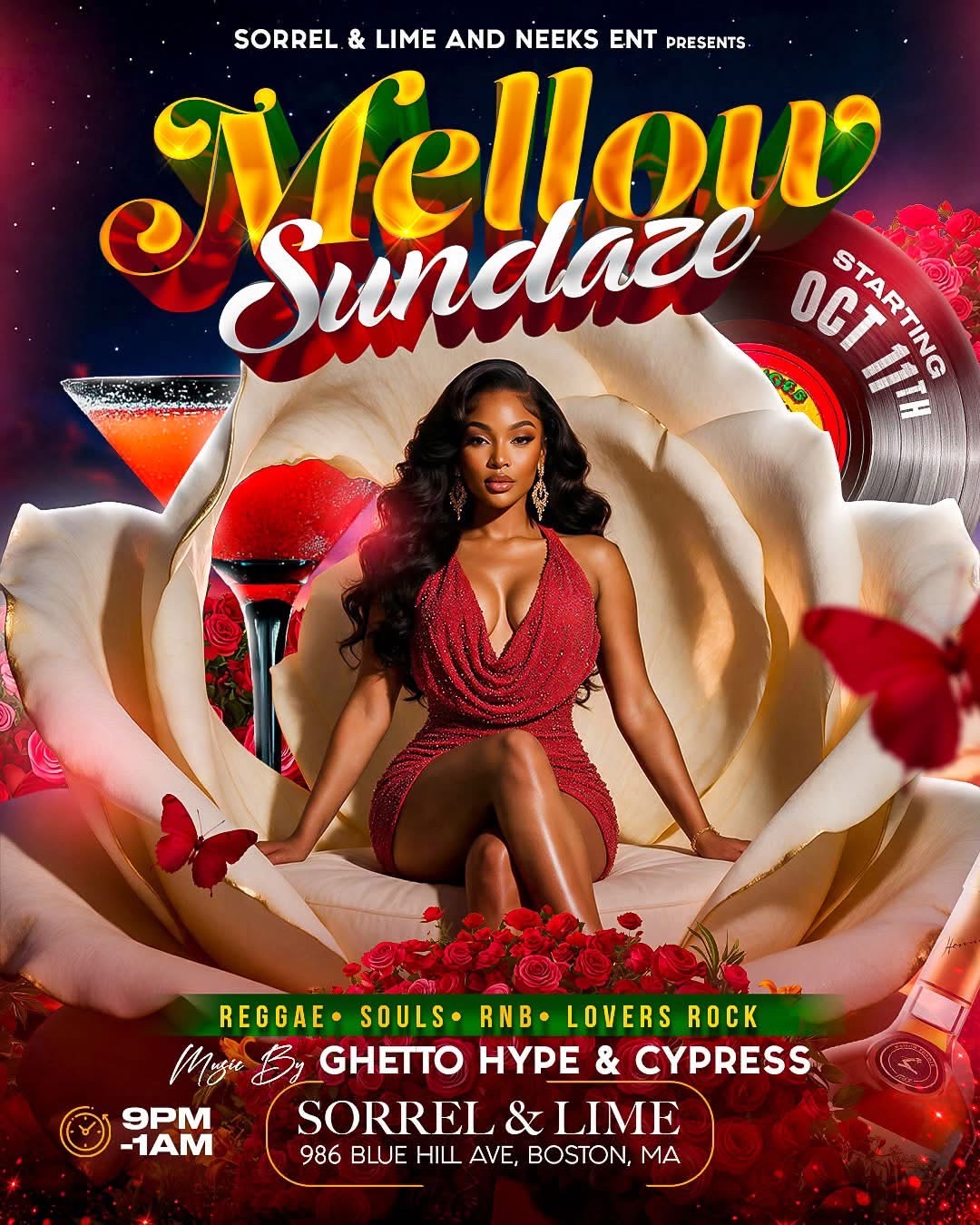 MELLOW SUNDAZE flyer