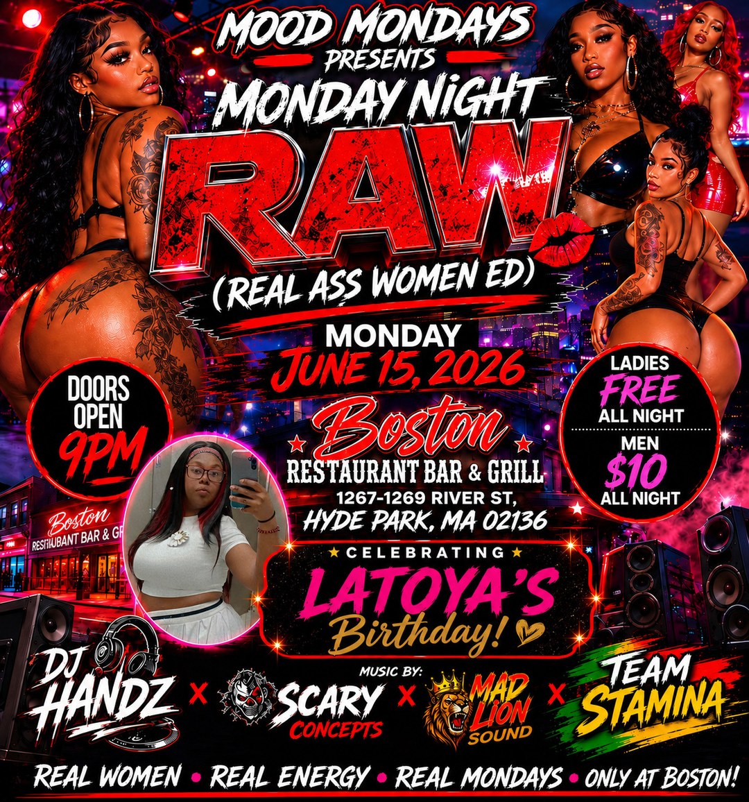 MONDAY NIGHT RAW flyer