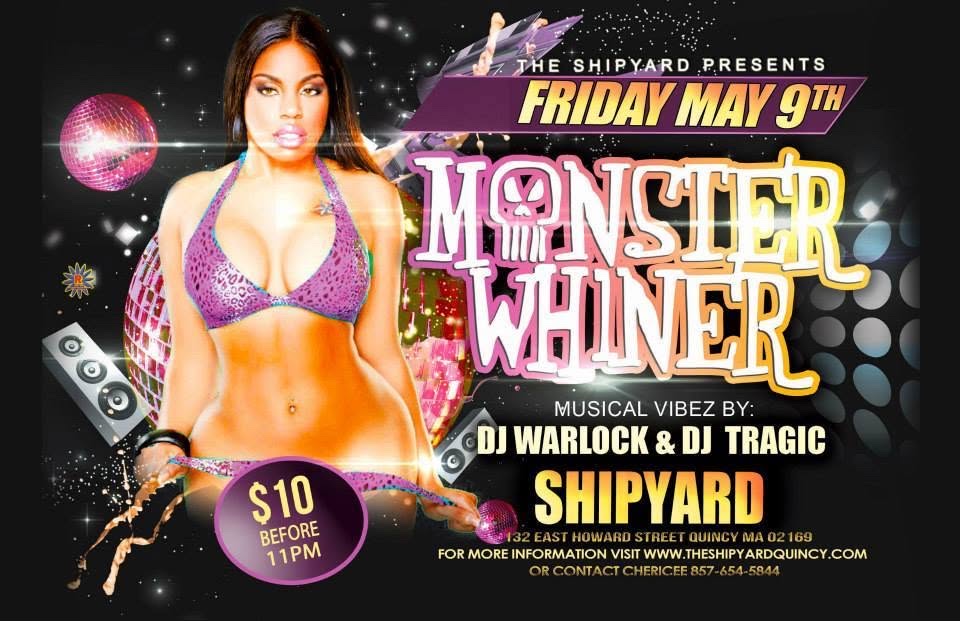 MONSTER WHINER flyer