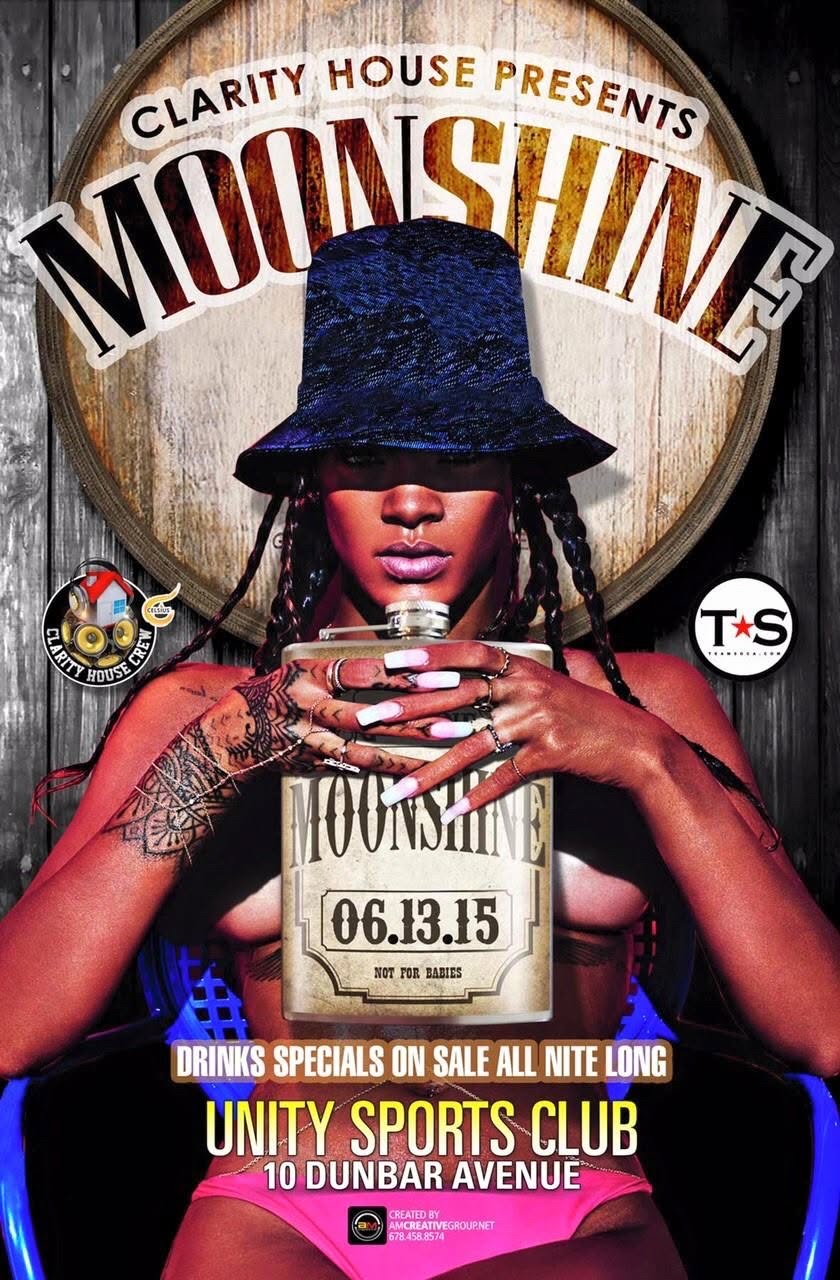 MOONSHINE flyer — Dorchester, MA
