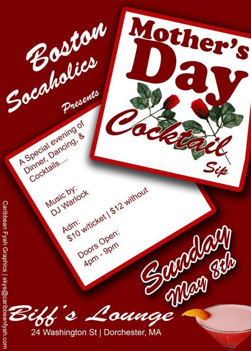 MOTHER'S DAY COCKTAIL SIP flyer