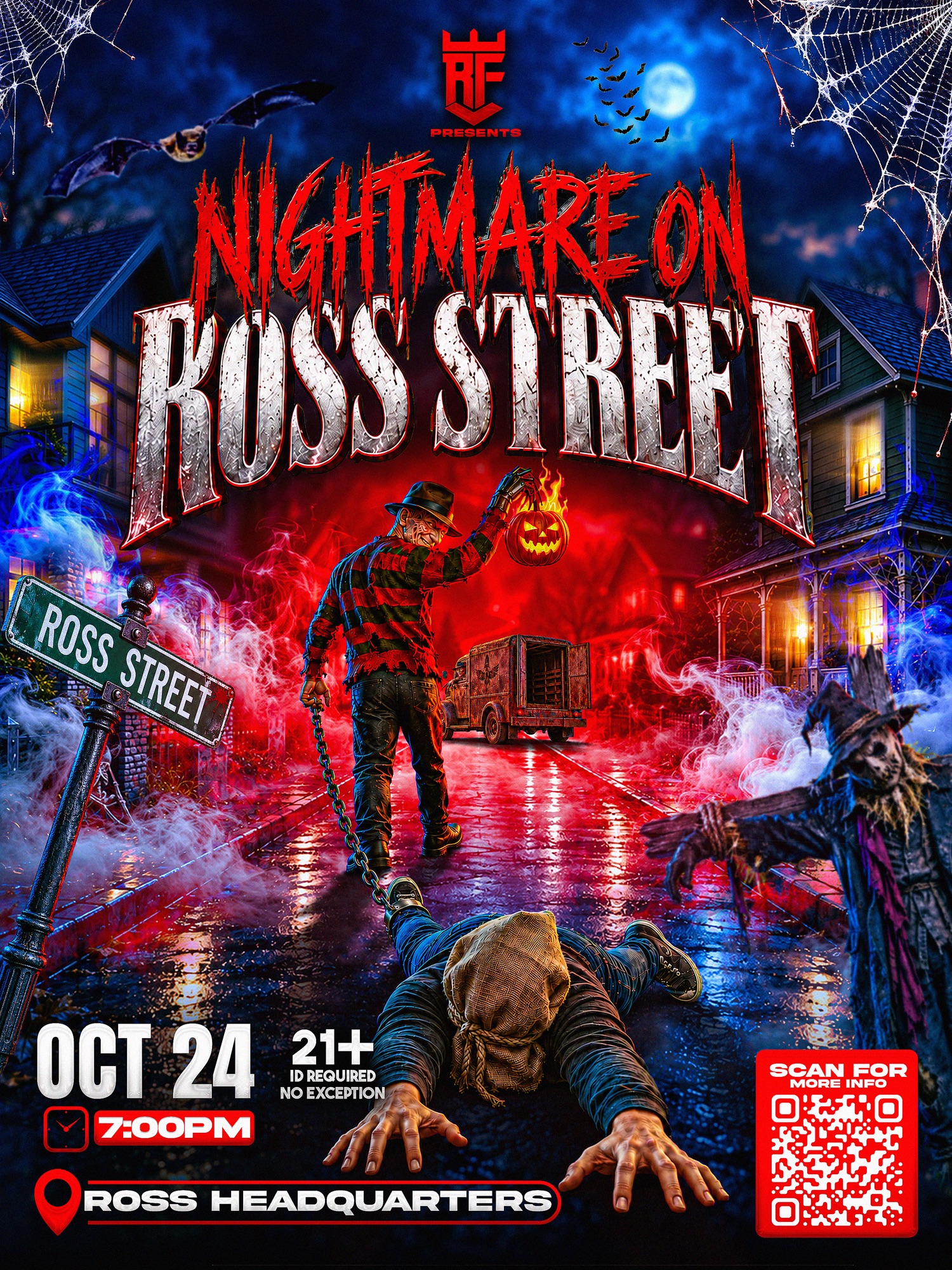 NIGHTMARE ON ROSS STREET flyer