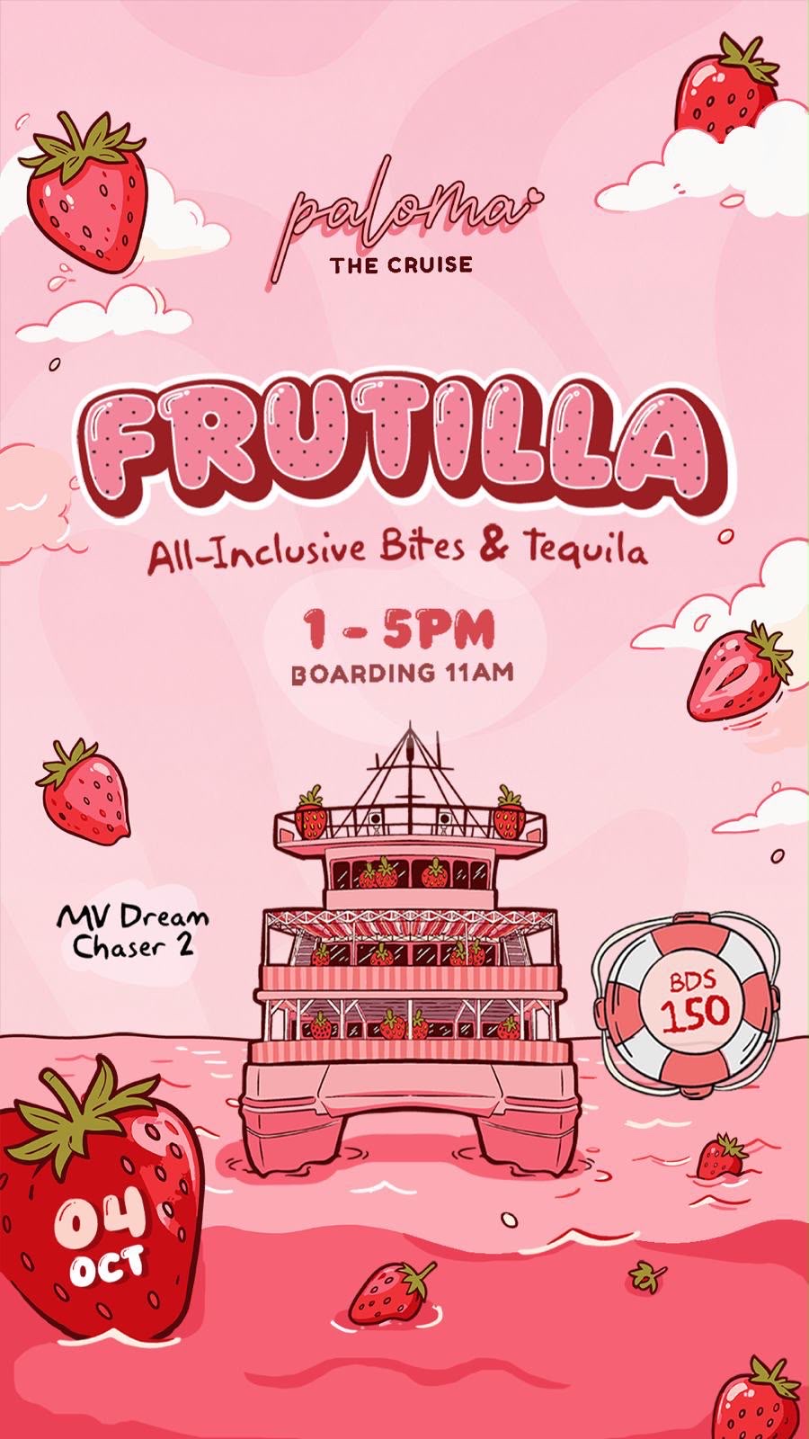 PALOMA THE CRUISE — FRUTILLA flyer