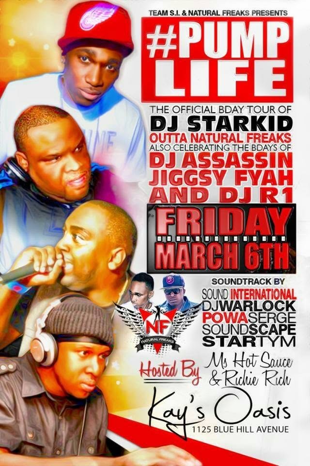 #PUMPLIFE — DJ STARKID OFFICIAL BIRTHDAY TOUR flyer