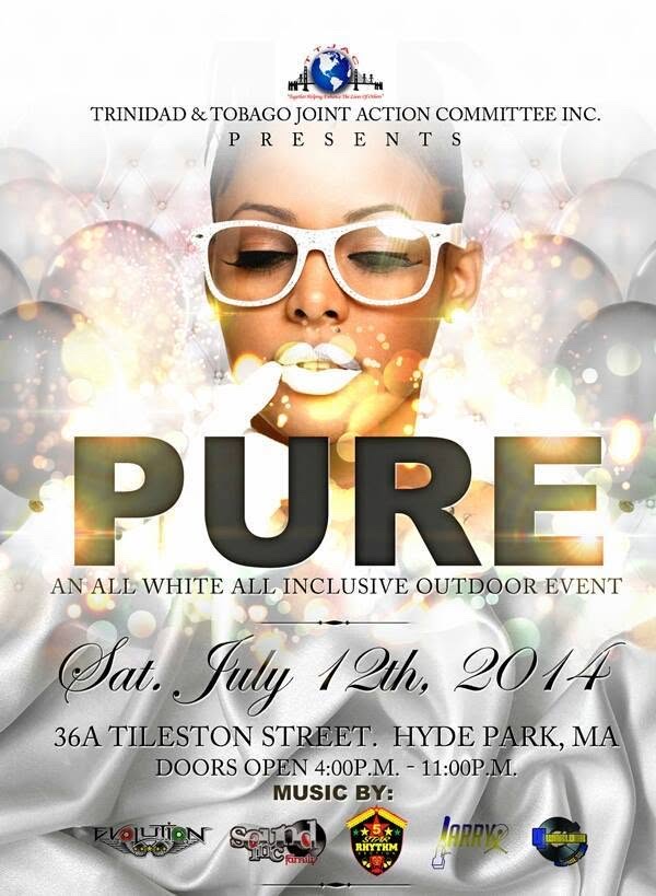 PURE — AN ALL WHITE ALL INCLUSIVE OUTDOOR EVENT flyer