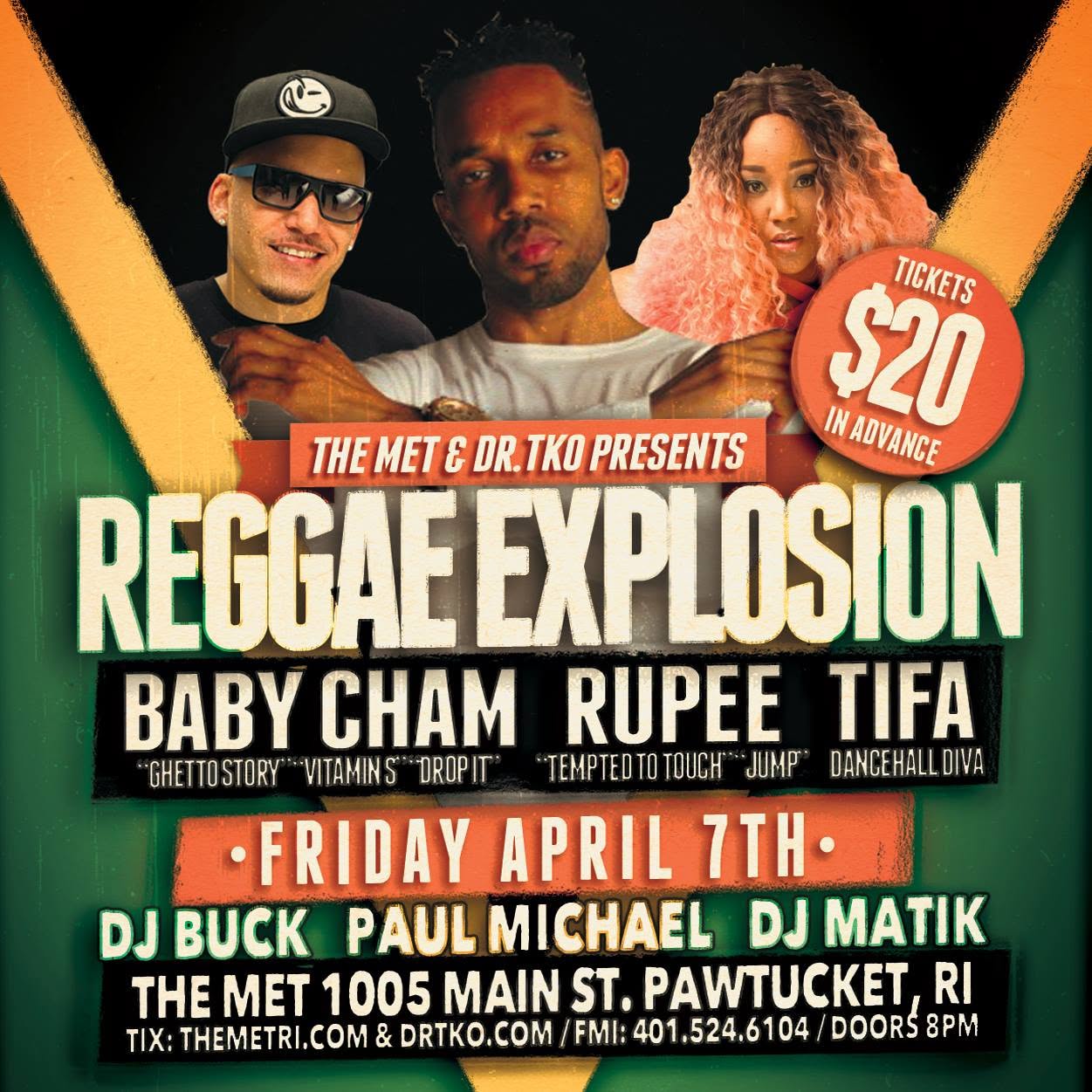 REGGAE EXPLOSION flyer