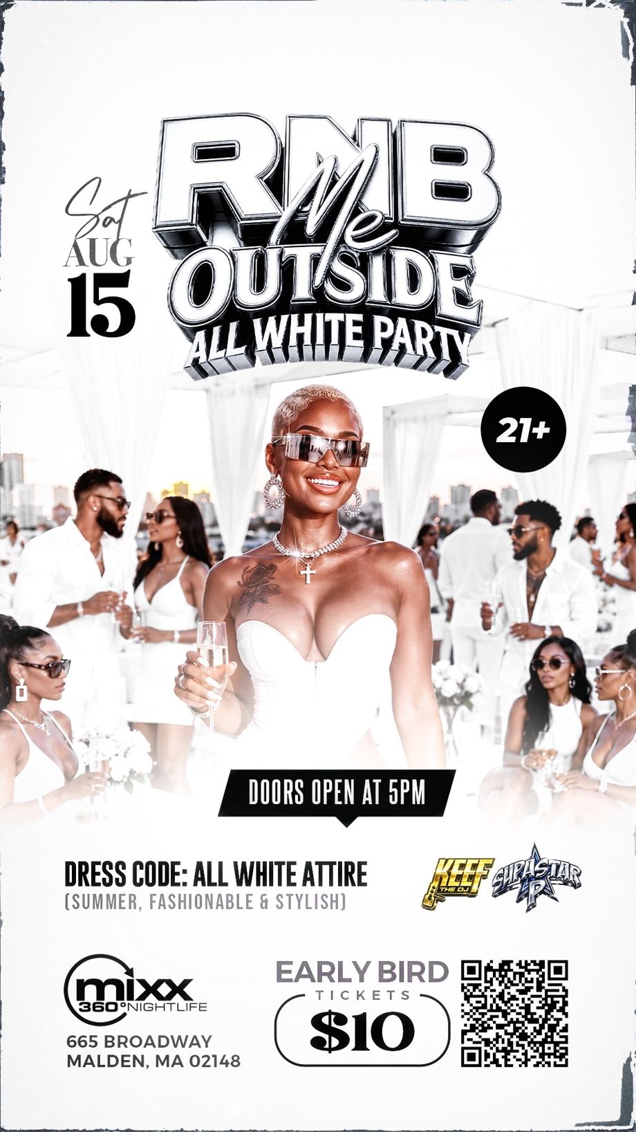 RNB ME OUTSIDE flyer