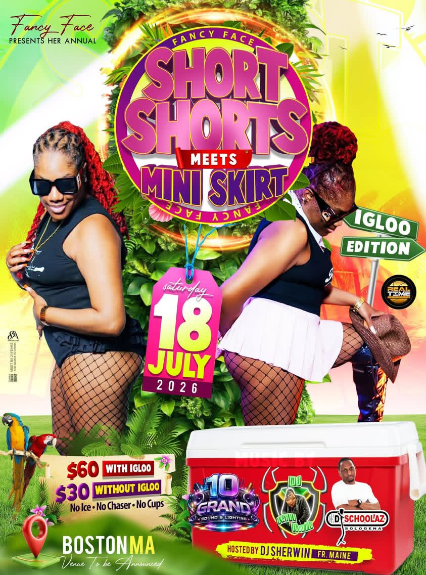 SHORT SHORTS MEETS MINI SKIRT flyer