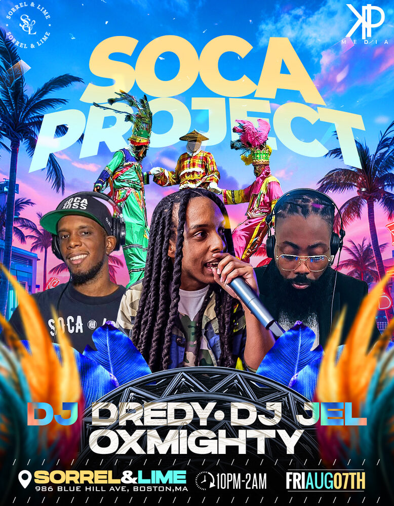 SOCA PROJECT flyer