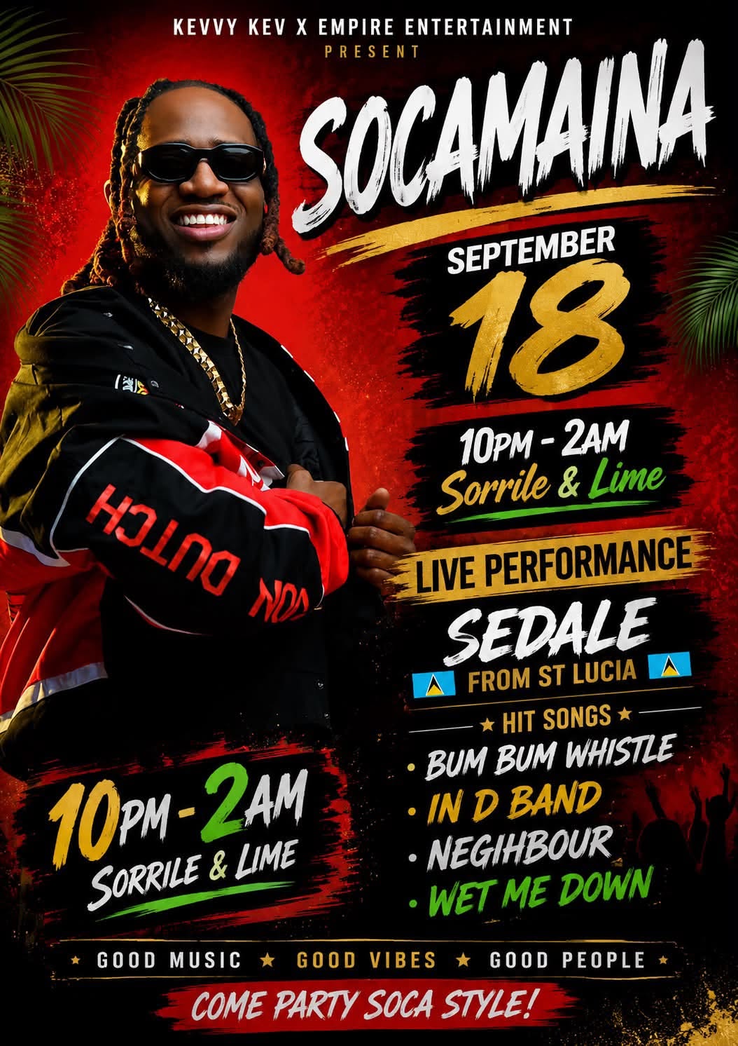 SOCAMAINA flyer